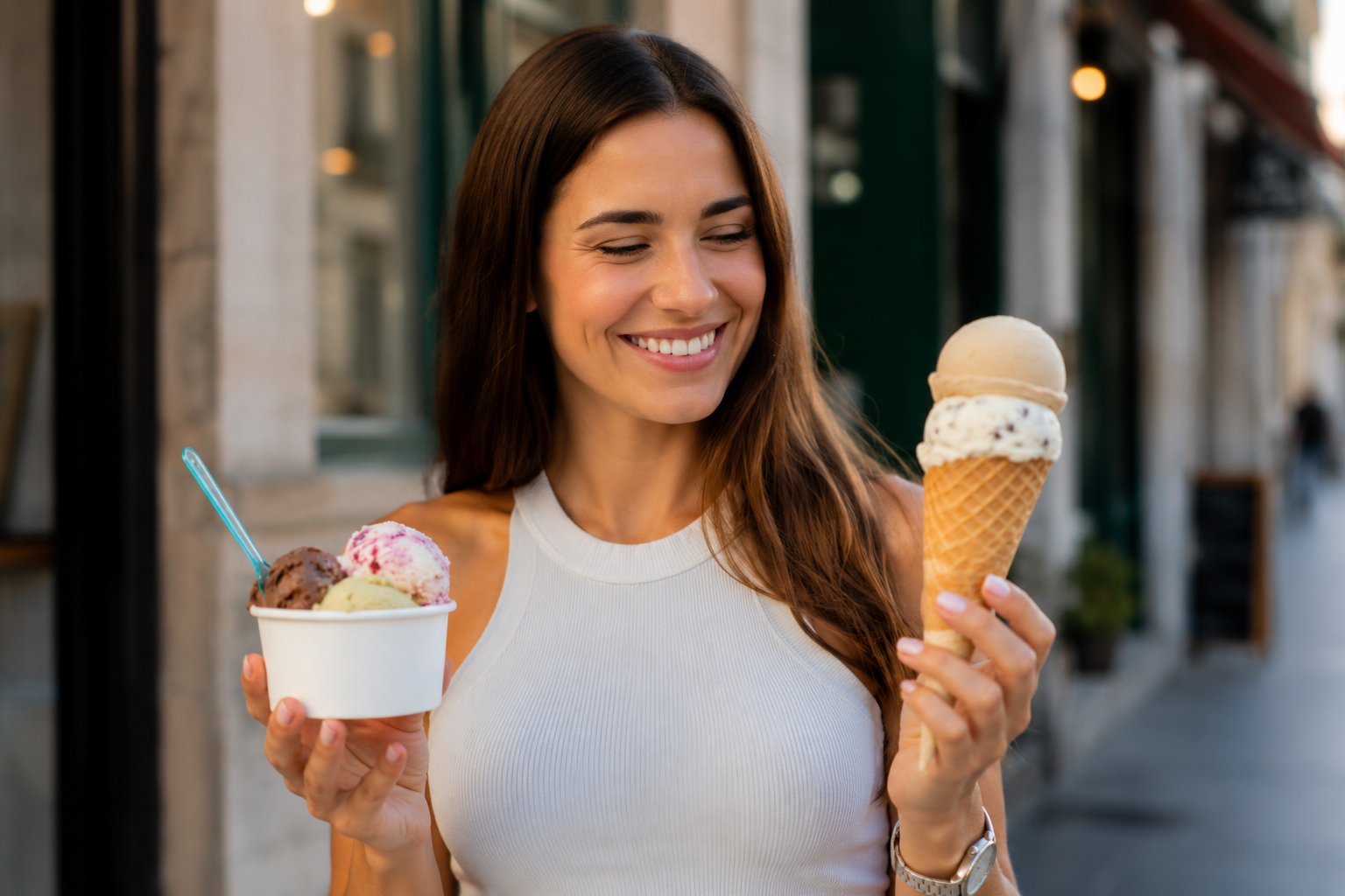 Guía para indecisos: Cuándo elegir una tarrina de helado y cuándo un barquillo